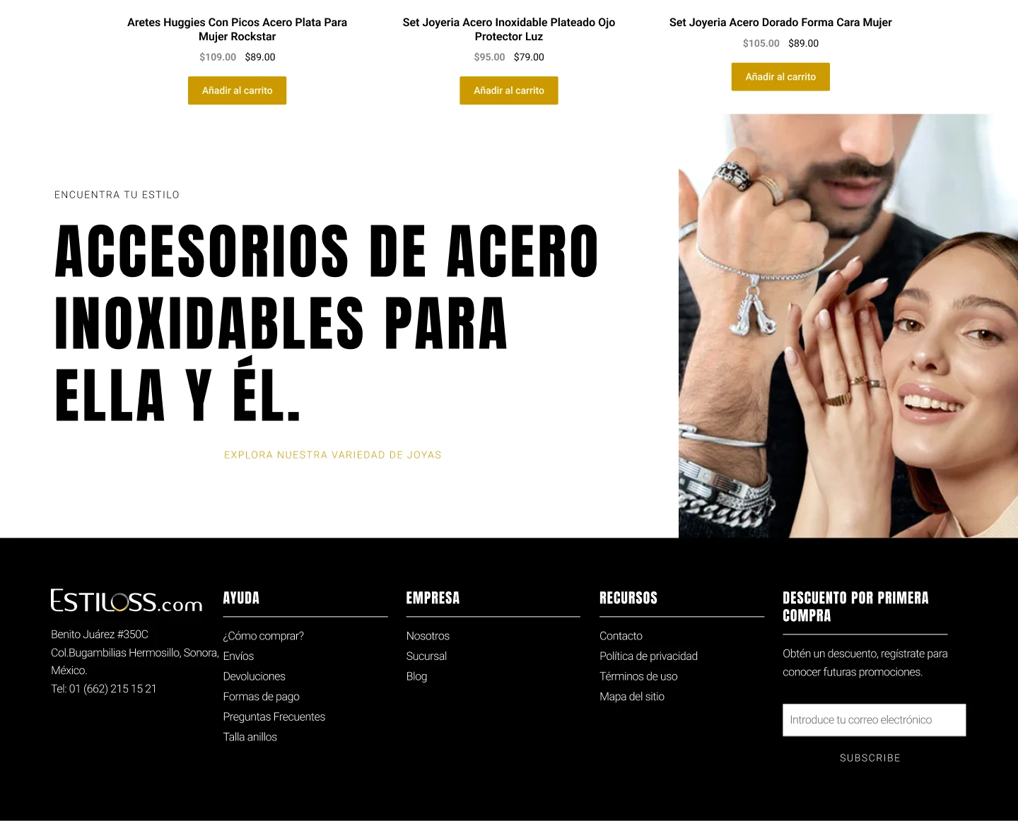 Hermosillo diseño de tienda en línea